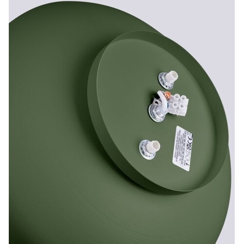 Sollux SL.1680 - stropna lampa omiq 4xE27/15W/230V, prečnik 30 cm, zelena Slike