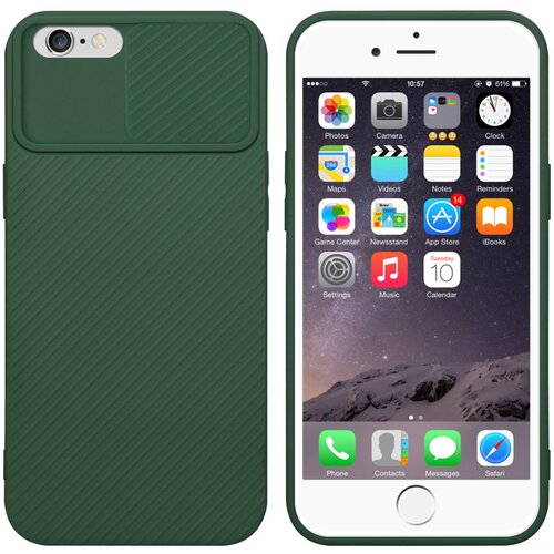 Cadorabo Ohi&scaron;je, združljiv z Apple v Bonbon Green - Za&scaron;čitni pokrov iz fleksibilnega silikona TPU in z za&scaron;čito pred kamero, (20596356) Cene