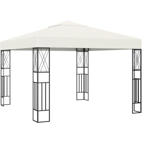 vidaXL Paviljon 3x3 m krem blago Cene