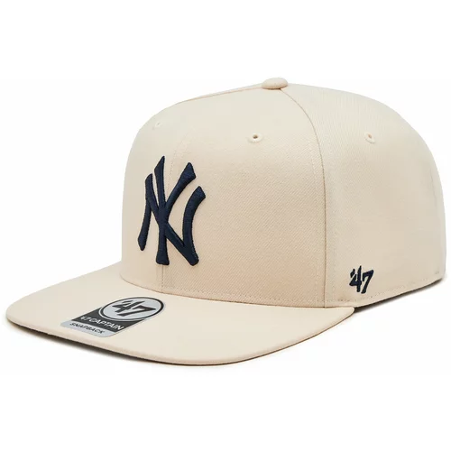47 Brand Kapa s šiltom New York Yankees No Shot '47 CAPTAIN NSHOT17WBP Natural