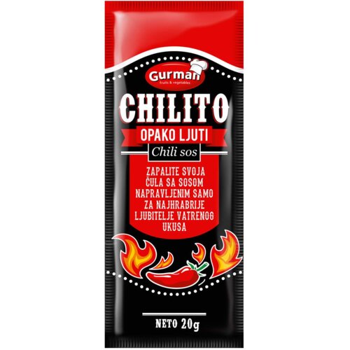 Gurman Sos Chilito opako ljuti 20g Cene