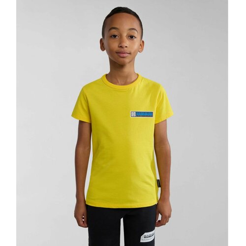 Napapijri majica za dečake k s-liard yellow visible NP0A4HR7Y1K1 Slike