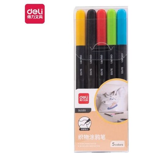 Deli Markeri za tekstil 1/5 SU103 Slike