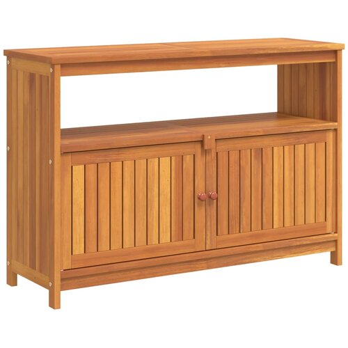 Maison Chic Vrtna konzolna miza - miza ob steni 110x35x75 cm trden akacijev les, (21786521) Cene