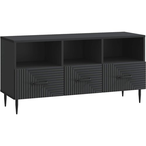  ormar s ladicama Crna 102 x 34,5 x 50 cm Konstruirano drvo Slike