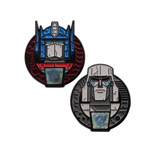 Fanattik Transformers Pin Badge 2-Pack 40th Anniversary Cene