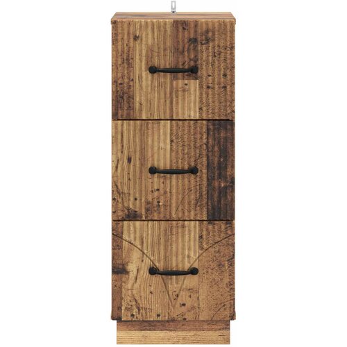  Ormar s ladicama Staro drvo 33 x 34,5 x 87 cm Konstruirano drvo Slike