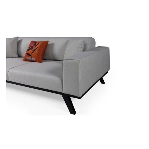 Atelier Del Sofa sofa trosed leon 3 seater light grey Slike