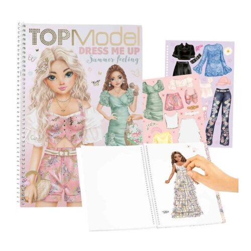Top Model knjiga sa stikerima dress summer ( DP0413833 ) Cene