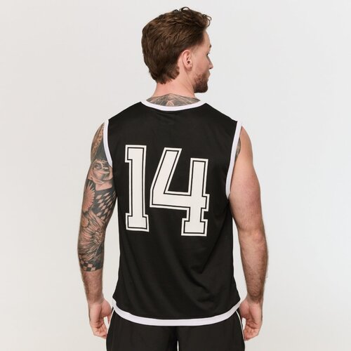 GymBeam Men&amp;lsquo;s Varsity Tank Top Black XXL Slike