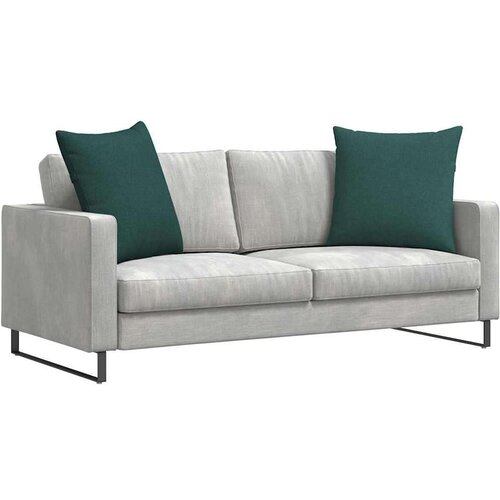 VidaXL jastučići za sofu 2 pcs tamnozelena 80 x 80 cm tkanina Slike