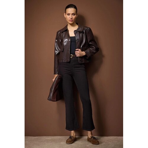 TRENDYOLMILLA ženske pantalone Twoaw26Je00278, smeđa-smeđa Cene