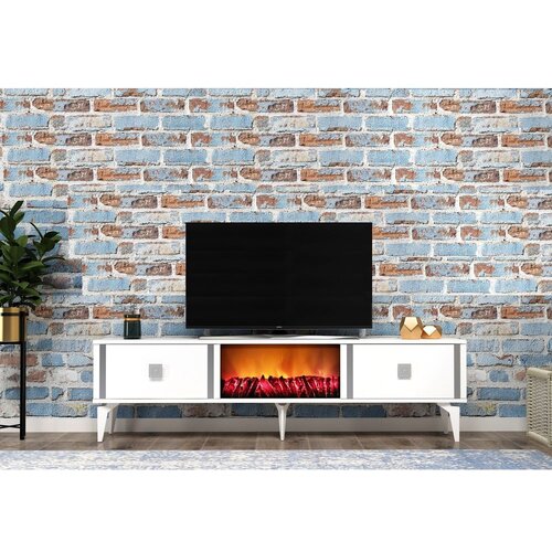 HANNAH HOME TV komoda Doruk Fireplace 475OLV2668 Cene