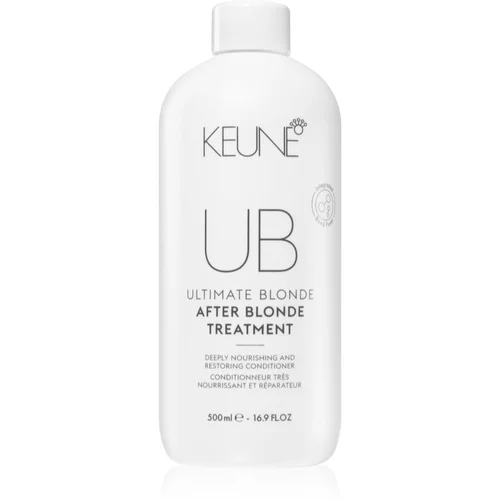 KEUNE Ultimate Blonde After Blonde Treatment maska za intenzivnu regeneraciju za plavu kosu 500 ml