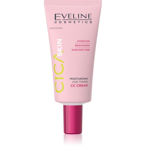 Eveline Cosmetics Cica hidratantna i tonizirajuc&amp;acute;a CC krema za kožu 30 ml Slike