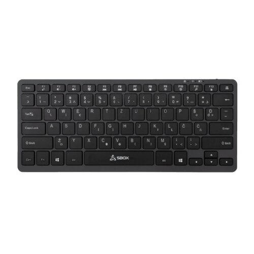 S Box TIPKOVNICA BT-05 BLUETOOTH SREBRNA / HR, (21544096) Cene