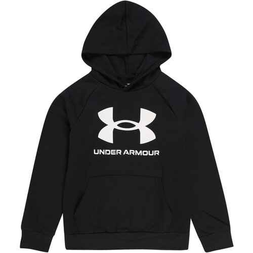 Under Armour Sportska sweater majica 'RIVAL' crna / bijela Cijene