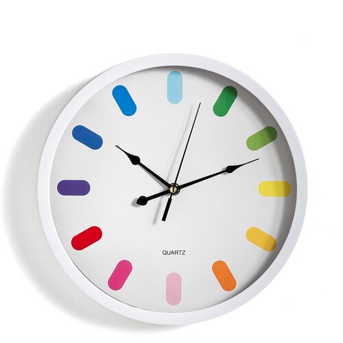 Tomasucci Zidni sat ø 30 cm Rainbow – Cijene