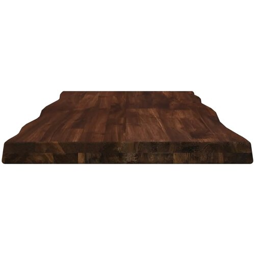  Pravokutni stolni vrh 120 x 40 x 3 cm Pravokutni - Tamno smeđa 90 x 55 x 3 5 cm Živi rub 2 strane Slike