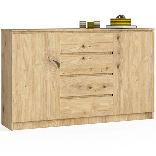 AKORD KOMODA K160 2D 4SZ CLP DĄB ARTISAN, (21702901) Cene