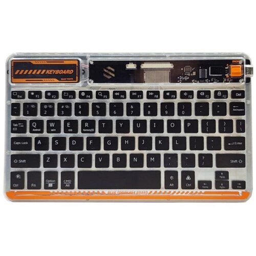  Tastatura Coteci Punk 84012 Wireless transparent crna Cene
