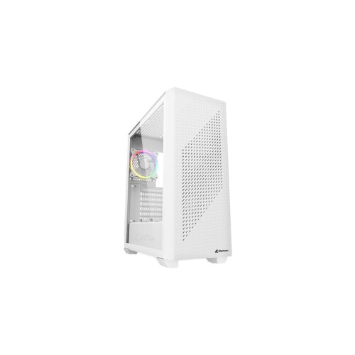  Kući&scaron;te SHARKOON gaming, VS9 White RGB ATX, Tempered Glass, ventilator 3x120mm Cijene