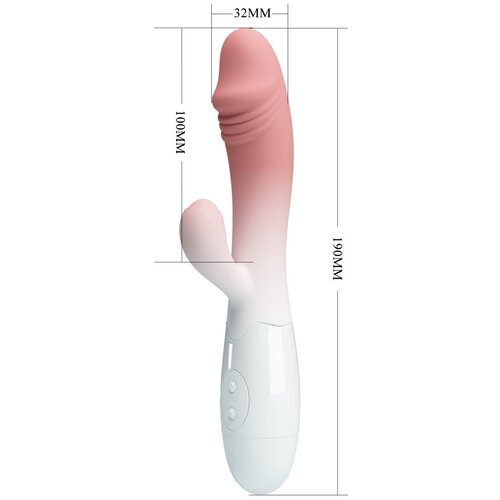 Pretty Love 2025 Vibrator Rabbit Pretty Love Snappy Pinkwhite Slike