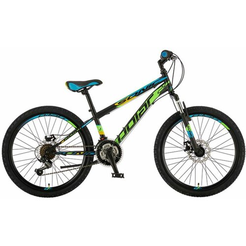 Polar bicikl sonic 24 fs disk black-blue-green B242S05220 Cene