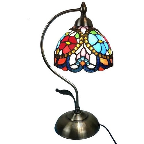Mv Lux STONA LAMPA 1XE27 TIFFANY T203 MVL Cene