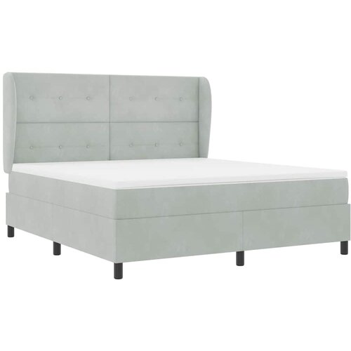  s opruga kutije Svijetlo siva 200 x 180 cm Bar&amp;scaron;un Slike