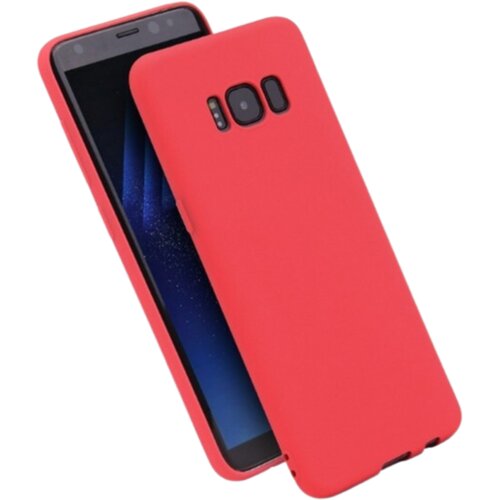 Beline silikonska futrola za Samsung Galaxy M22 - Crvena Cene
