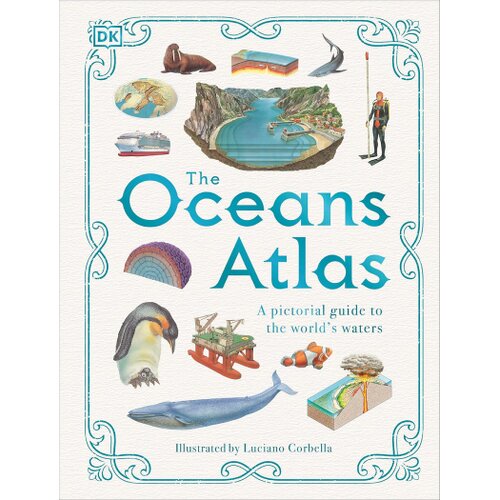 The Book Service Limited D.K. Publishing - The Oceans Atlas Cene