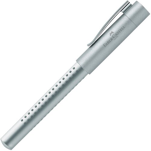 Nalivpero GRIP 2011 (M) CLASSIC FABER CASTELL 140900 SREBRNO Slike