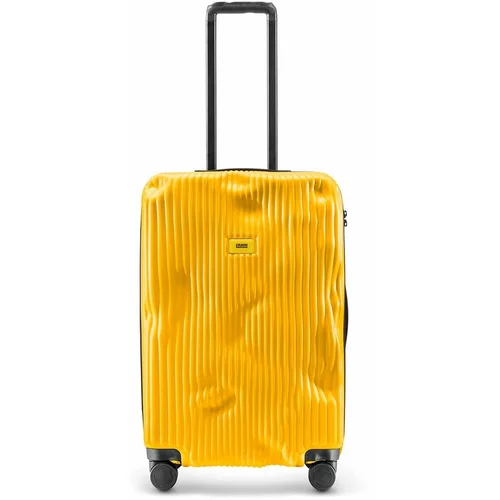 Crash Baggage Kovčeg STRIPE Medium Size boja: žuta