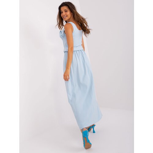Lily Rose Dress-EM-SK-820.06-Light Blue Cene