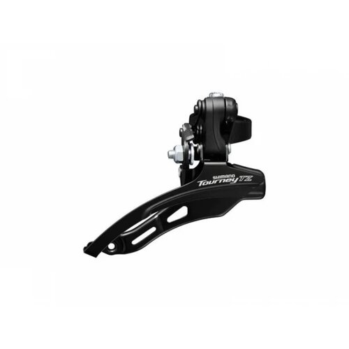 Shimano MENJAČ PREDNJI TOURNEY TZ FD-TZ510-DS6, TRIPLE (FRICTION), ZA 6/7 BRZINA, DOWN SWING, TOP PULL, BAND TYPE 28.6MM, CS ANGLE 66-69, Z Cene
