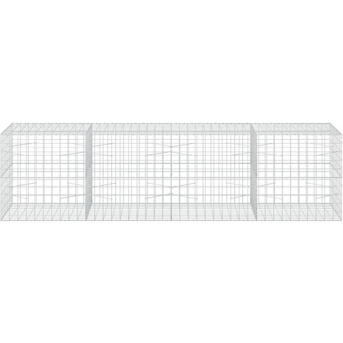  Gabion s žicom debljine 5 mm i mrežom 10x10 cm 400x100x100 cm - 100 cm 100 cm 400 cm Slike