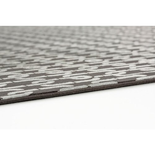 Joop! TKANA PREPROGA Chains 170/240 cm tkano srebrne barve Slike
