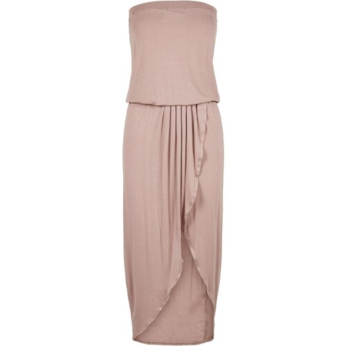 Urban Classics Women's Powder Pink Bandeau Dress Cene