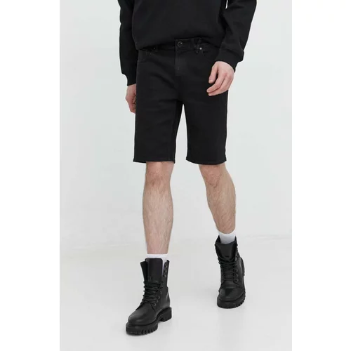 Volcom Traper kratke hlače za muškarce, boja: crna