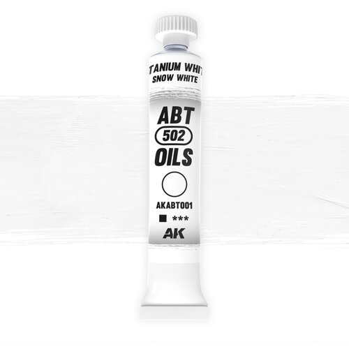 AK Interactive Titanium White - Abteilung 502 Uljana Boja 20ml - AKABT001 Cene