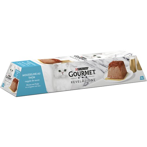 Gourmet Varčno pakiranje Revelations Mousse mačja hrana 12 x 57 g - Tuna Cene