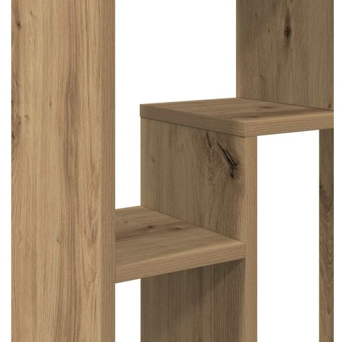  Regal za knjige boja hrasta 63x20x90 cm konstruirano drvo Smeđa Slike