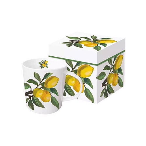 PPD Papperproducts Design jungle - &amp;Scaron;olja - Trend, Lemon Mus&amp;eacute;e, White Slike