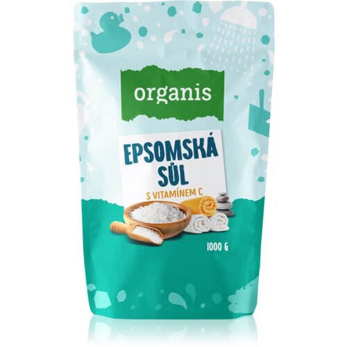 Organis Epsom salt with Vitamin C sol za kopel 1000 g Cene