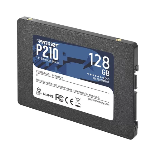 Patriot Memory P210/pogon trdnega stanja/128 GB/SATA 6Gb/s P210S128G25 SSD