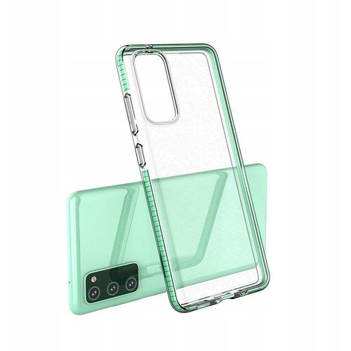 HURTEL Futrola Spring clear TPU za Samsung Galaxy A72 5G - Crna Cene