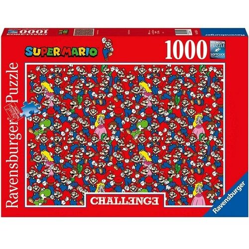 Ravensburger puzzle - Super Mario izazov -1000 delova Slike