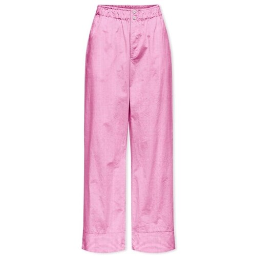 Only Hlače Filucca Trousers - Fuchsia Pink Rožnata Cene
