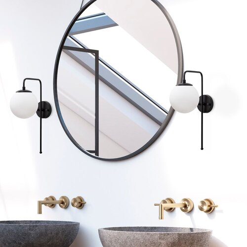 Opviq Viran - 10915 BlackWhite Wall Lamp Slike